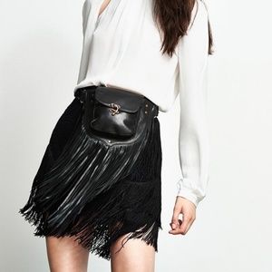 Rebecca Minkoff Mia Tassel Skirt Size 0
